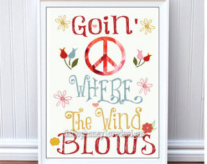 Hippie Art Grateful Dead Sunshine D aydream Poster, Housewarming Quote ...