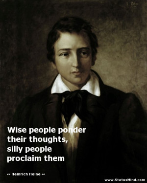right to accept his mistake Heinrich Heine Quotes StatusMind.com