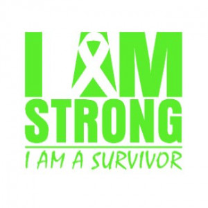 am Strong – I am a Survivor – Lymphoma by cancerapparel.com