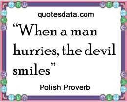 polish proverbs