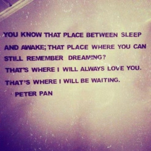 Peter Pan is my favorite