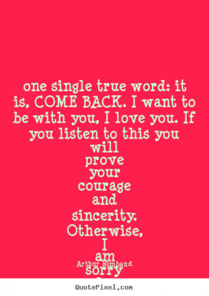 true love comes back quotes