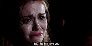 holland roden, love, lydia martin, sad, teen wolf