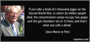 More Jean-Marie Le Pen Quotes
