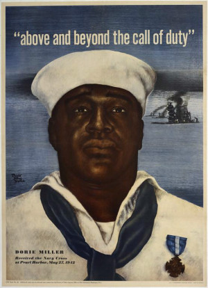 1943 Above and Beyond the Call of Duty poster