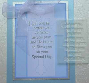 Holy Communion verse stamp