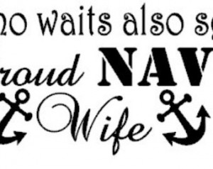 Proud Navy Wife Car Decal- FREE SHI PPING ...