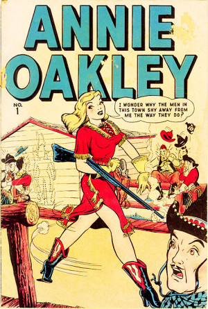 Marvel/Atlas Annie Oakley #1 1948 from Golden-Age Comic Cover Gallery