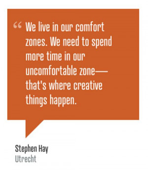 ... great quote from previous speaker Stephen Hay