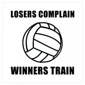... > Wall Art > Posters > Volleyball Winners Train Wall Art Poster