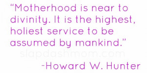 Inspirational Motherhood Quotes