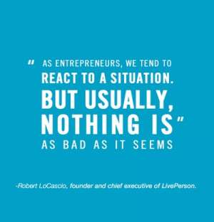 This morning’s advice is courtesy of Robert LoCascio, founder and ...