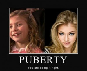 Puberty – You Are Doing It Right!