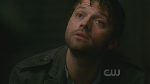 It's from season 5 episode The End. Hippy Cas said it to Future Dean ...