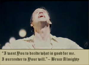 After experiencing divine power, even 'Bruce Almighty' had to submit ...