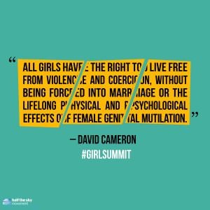 The UK's first #GirlSummit will rally a global movement to end child ...