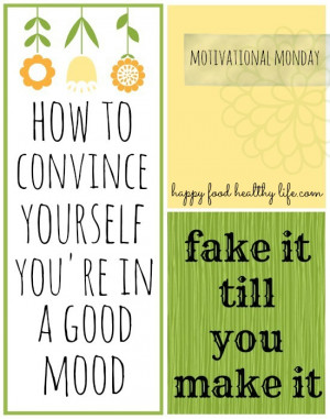 ... to Convince Yourself You're in a Good Mood // Happy Food Healthy Life