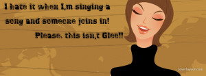 This Isnt Glee Facebook Cover Layout