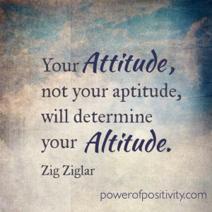 Attitude & Altitude