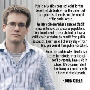 Education - John Green