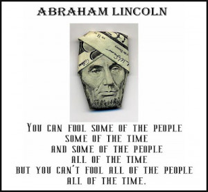 Abraham Lincoln Money... )