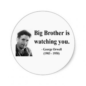 Big Brother Is Watching You Stickers