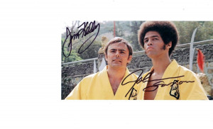 jim kelly amp john saxon enter the dragon