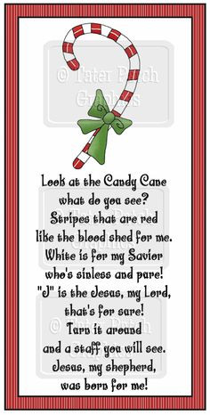 Legend of the Candy Cane...♥ More