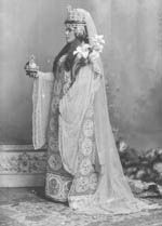 Lady Randolph Churchill - Victorian fancy dress ball.