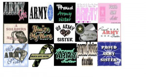 Army Sister Background Image