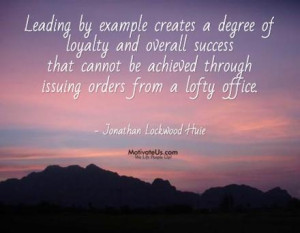 Quotes About Leading By Example