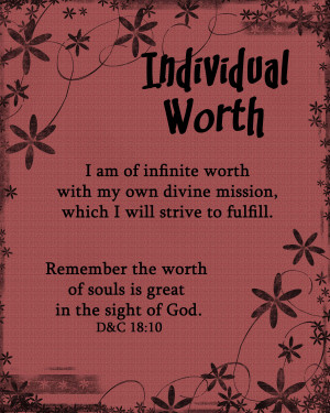 ... larger if you needed to individual worth doc individual worth pdf