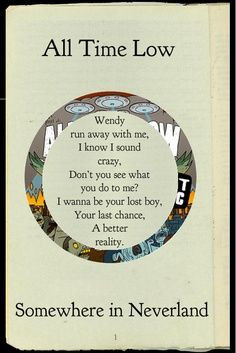 Somewhere in Neverland All Time Low