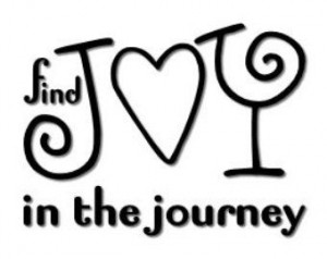 find joy in the journey