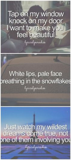 ... Loved- Maroon 5 The A Team- Ed Sheeren Misery Business- Paramore More