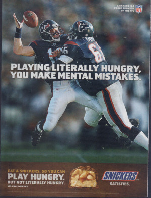 It's kinda' funny in a derogatory sort of way. Is this ad in all SI's ...