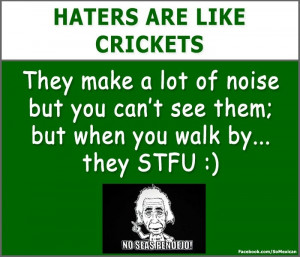 Dear Haters,