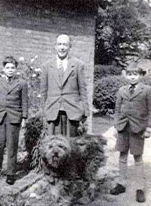 Lewis with David and Douglas Gresham – 1957