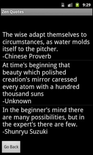 View bigger - Zen Quotes for Android screenshot
