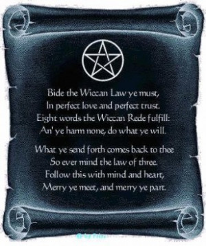 Wiccan Sayings