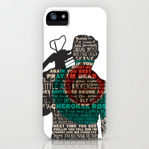 Walking Dead: Daryl Dixon Quotes iPhone & iPod Case