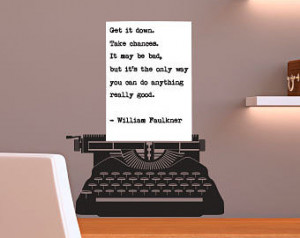 Retro Typewriter Image with Custom Quote or Famous Author Quotes ...