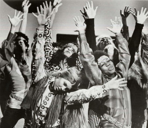 How did hippies dress in the 1960's?