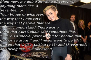 ... The 11 Most Candid Quotes From Miley Cyrus’ New York Times Interview