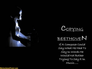 COPYING BEETHOVEN -