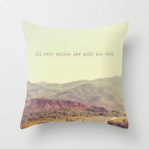 Pillow Cover, Morocco Travel Photography, Nature, Mountains, Quote ...