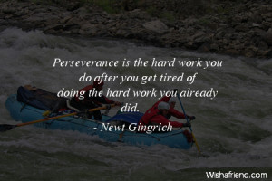Hard Work Perseverance Quotes