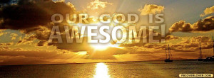 Click below to upload this Our God Is Awesome Cover!