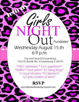 Ladies Night Out Pampering Night/ Fundraiser