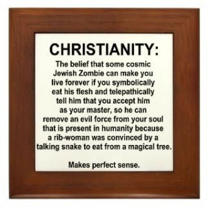Funny Anti Christian Quotes Gifts Shirts Stickers Cafepress